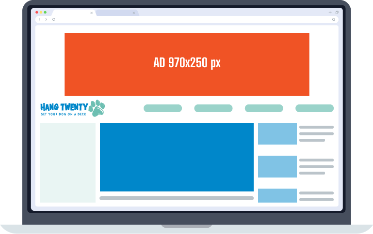 Example digital display ad 970x250.