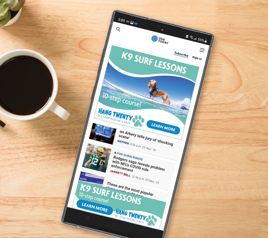Mobile banner ads