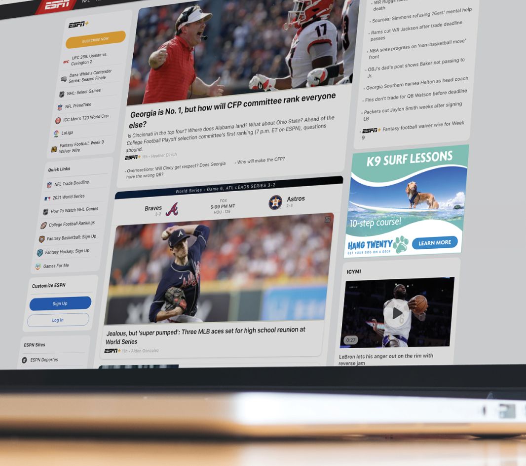 Web banner ads