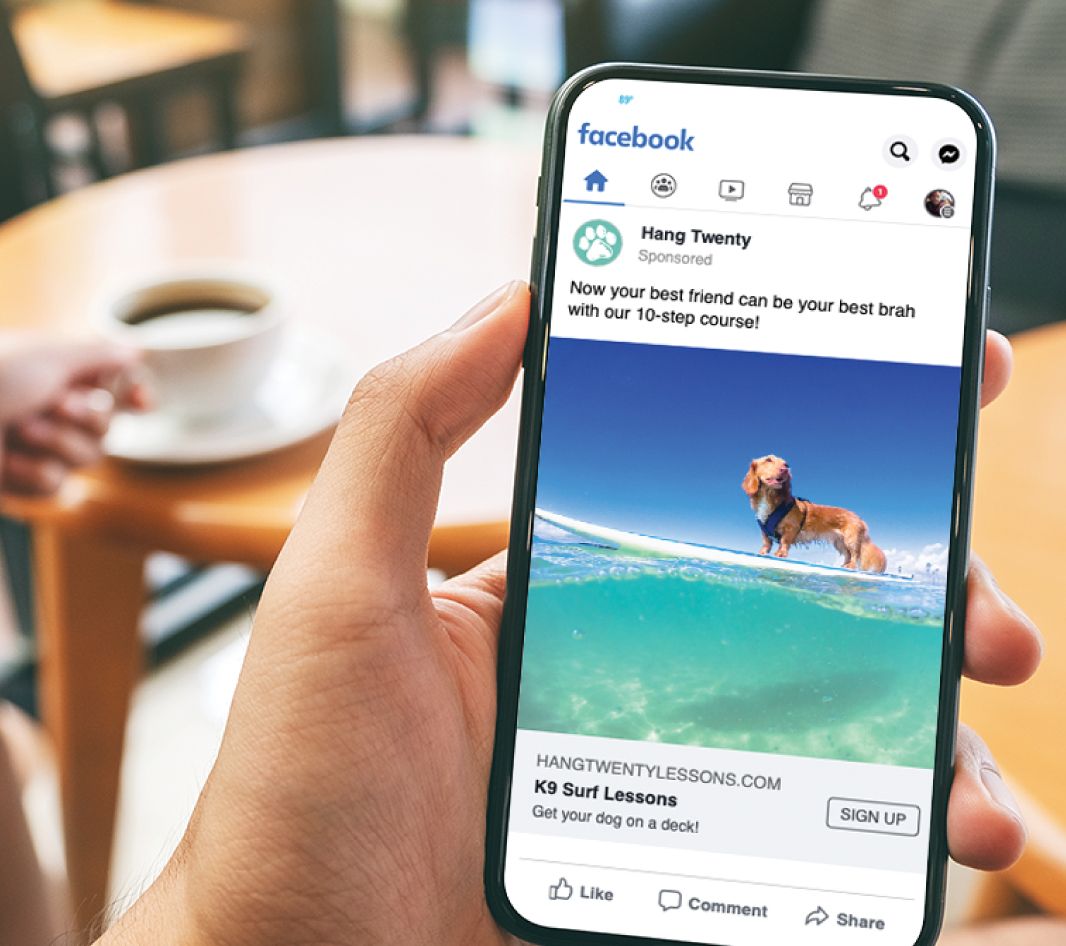 Social display ads